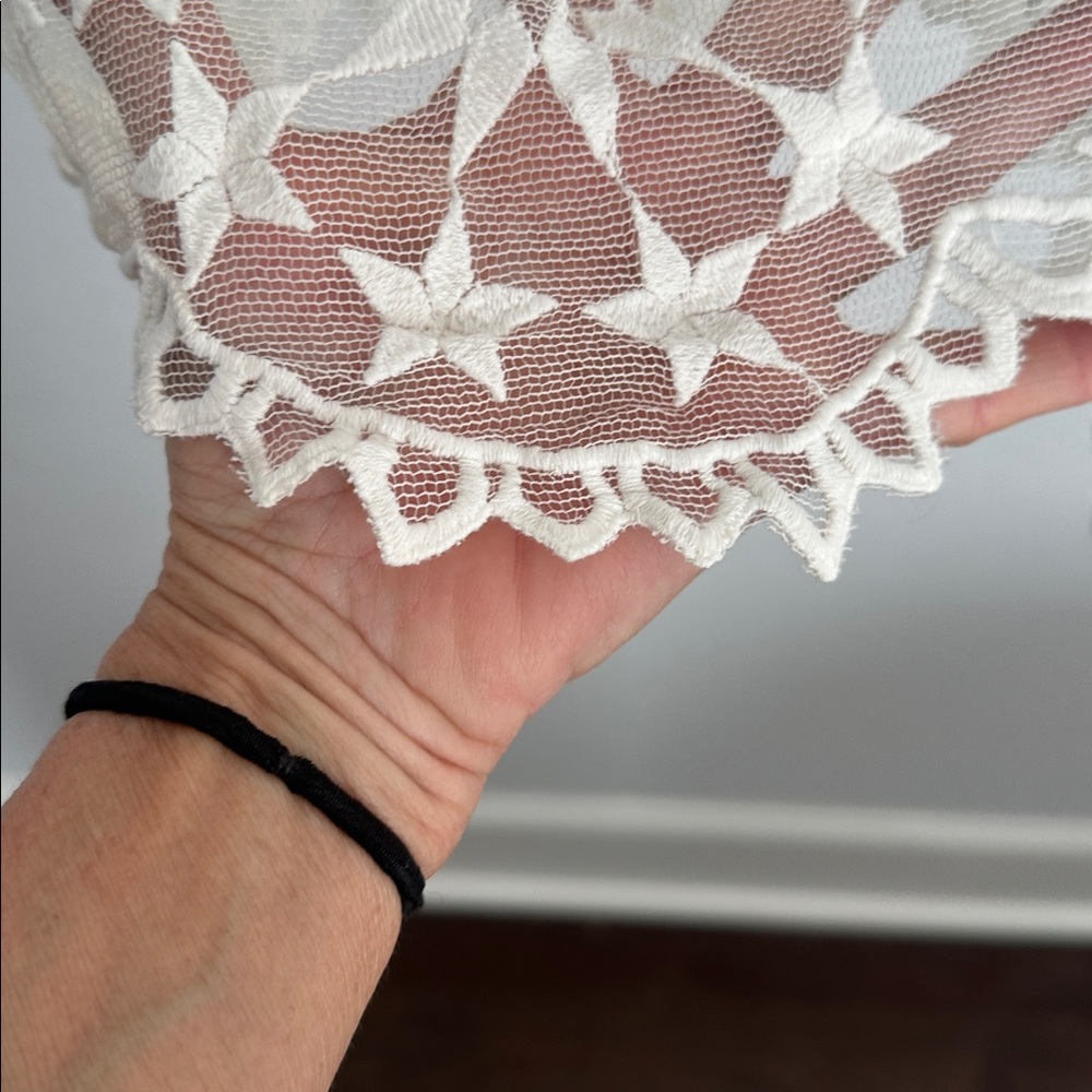 Jen's Pirate Booty lace star swim cover up P S - Picture 4 of 10